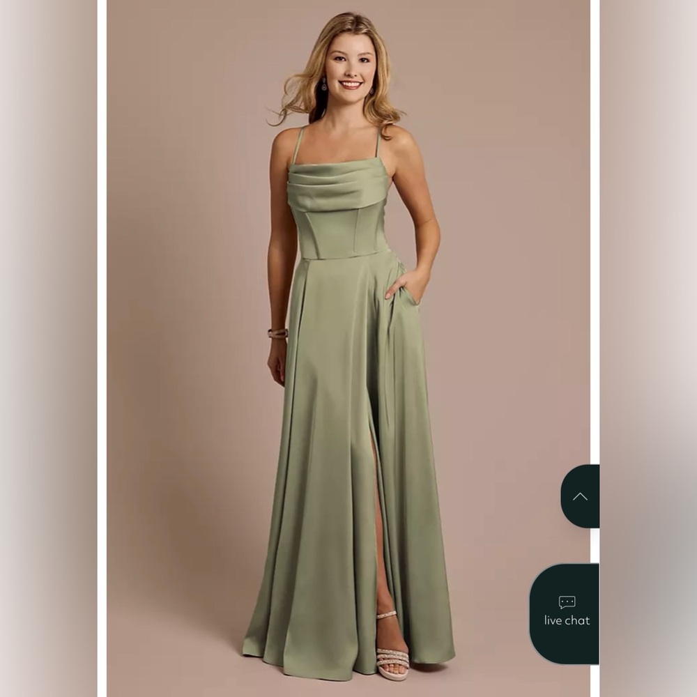 Sage Green Bridesmaid Dress